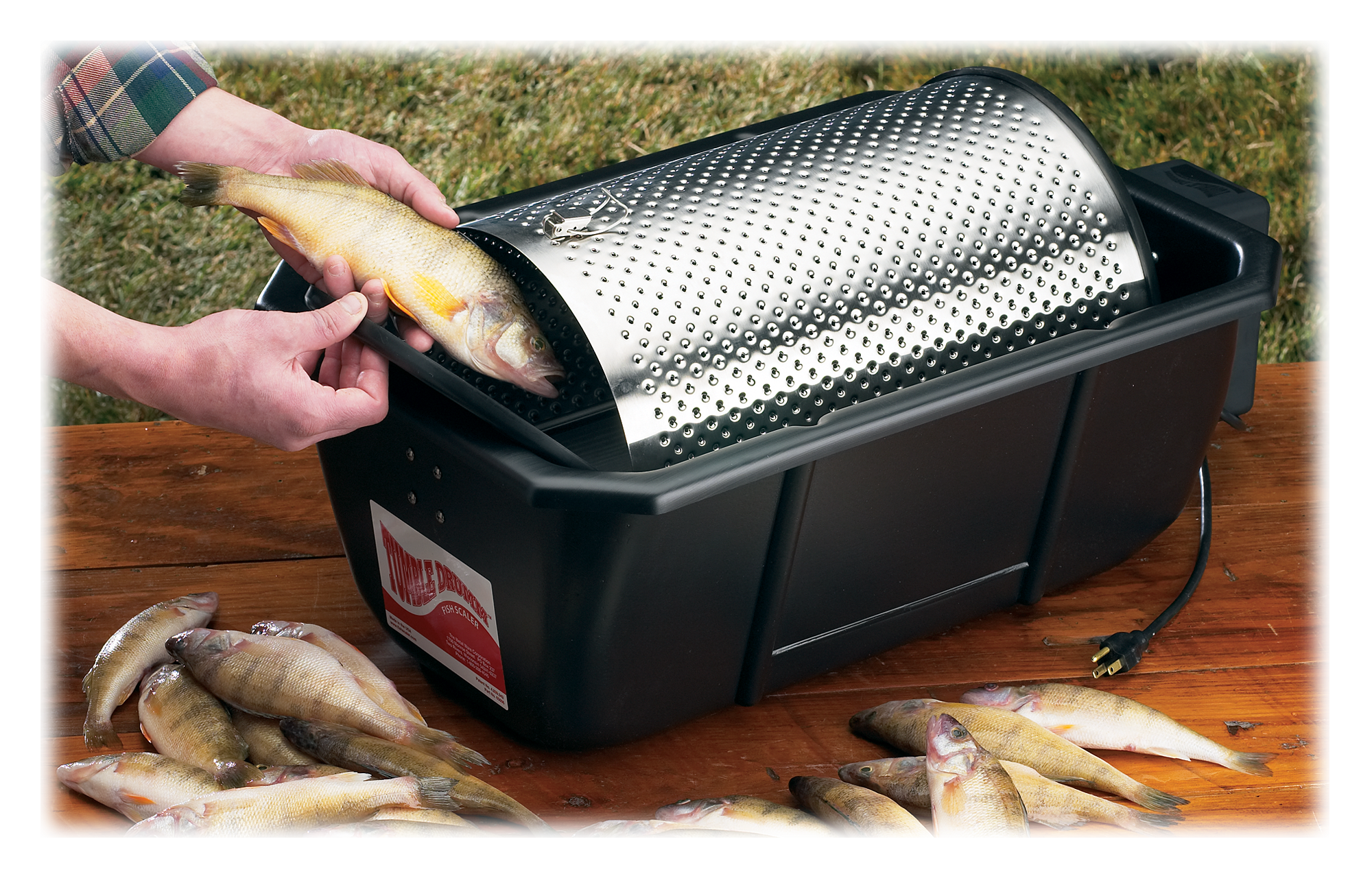 Open Country Tumble Drumm Automatic Fish Scaler Cabela